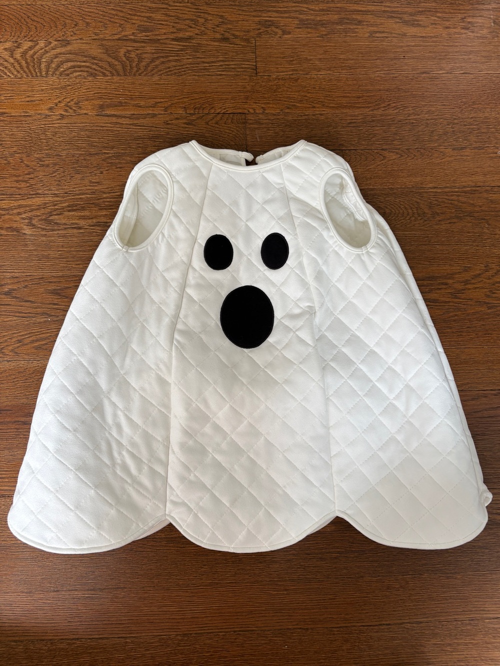 Ruth and Ralph White Quilted Ghost Costume
